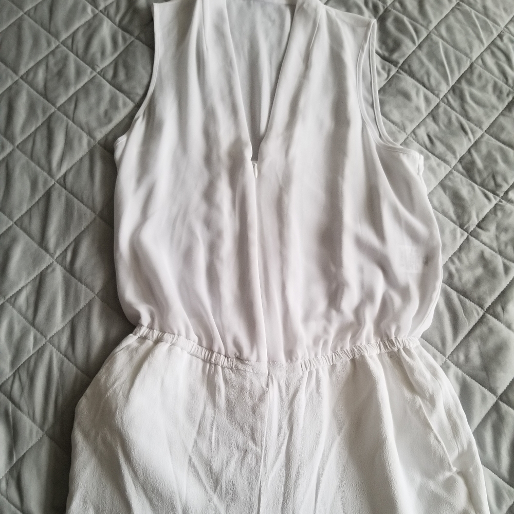 Attention size small white jumpsuit